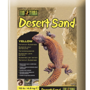 Exo-Terra Desert Sand Yellow - Żółty piasek do terrarium 4,5 kg